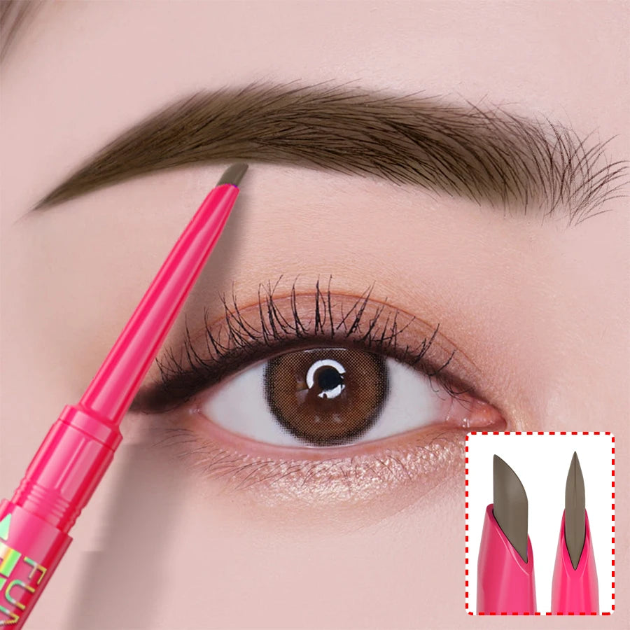 FUNPARK Waterproof Double-Ended Eyebrow Pencil – 5 Colors