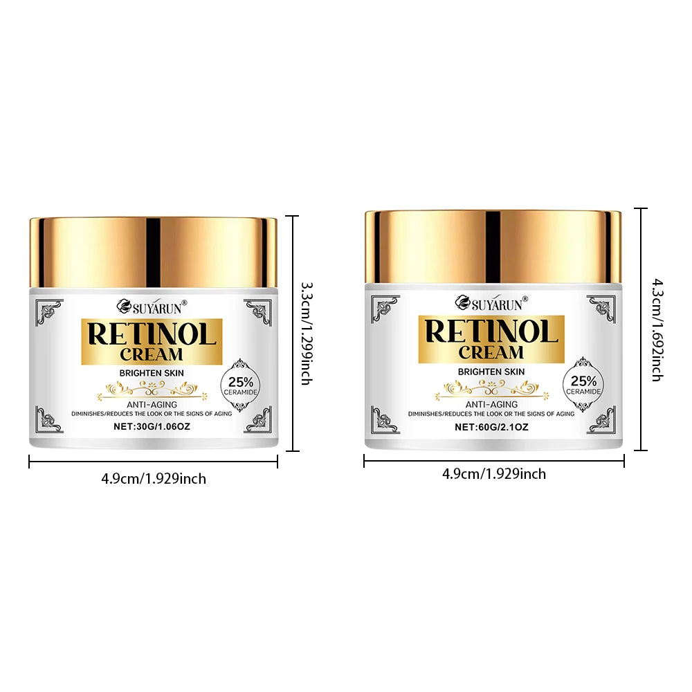 SUYARUN Retinol Anti-Aging Face Cream – Vitamin Moisturizer