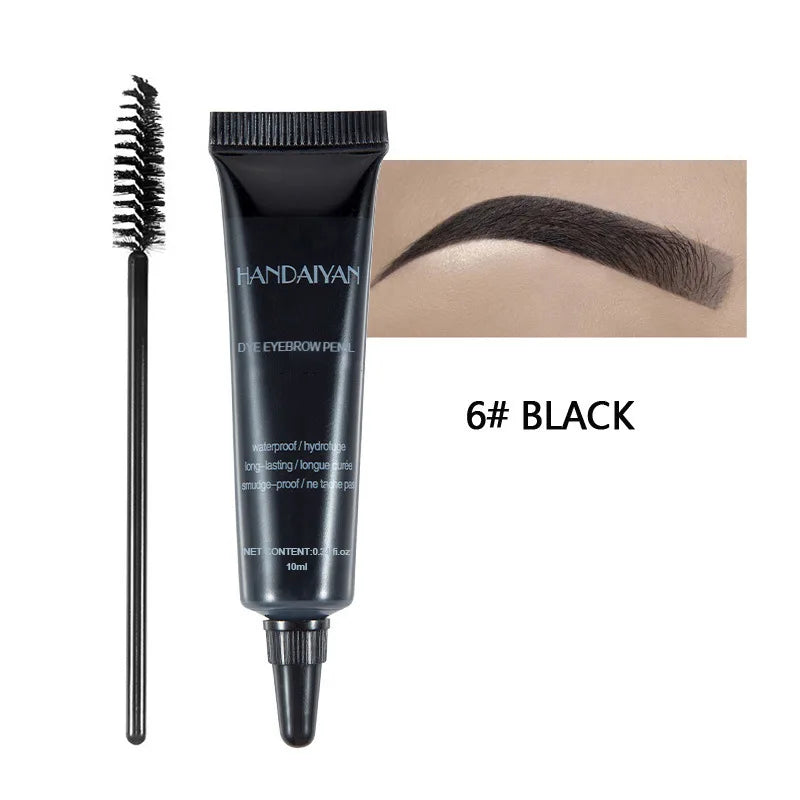Handaiyan Waterproof Eyebrow Tint Gel – 6 Shades & Dual Brush