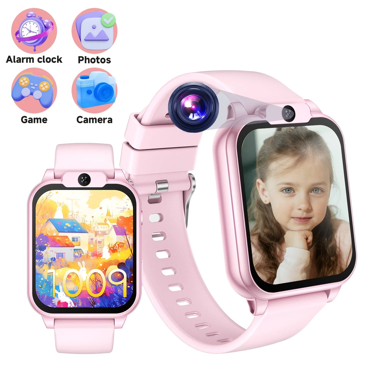 ERUN Kids Smart Watch – Camera, Flashlight & Color Screen