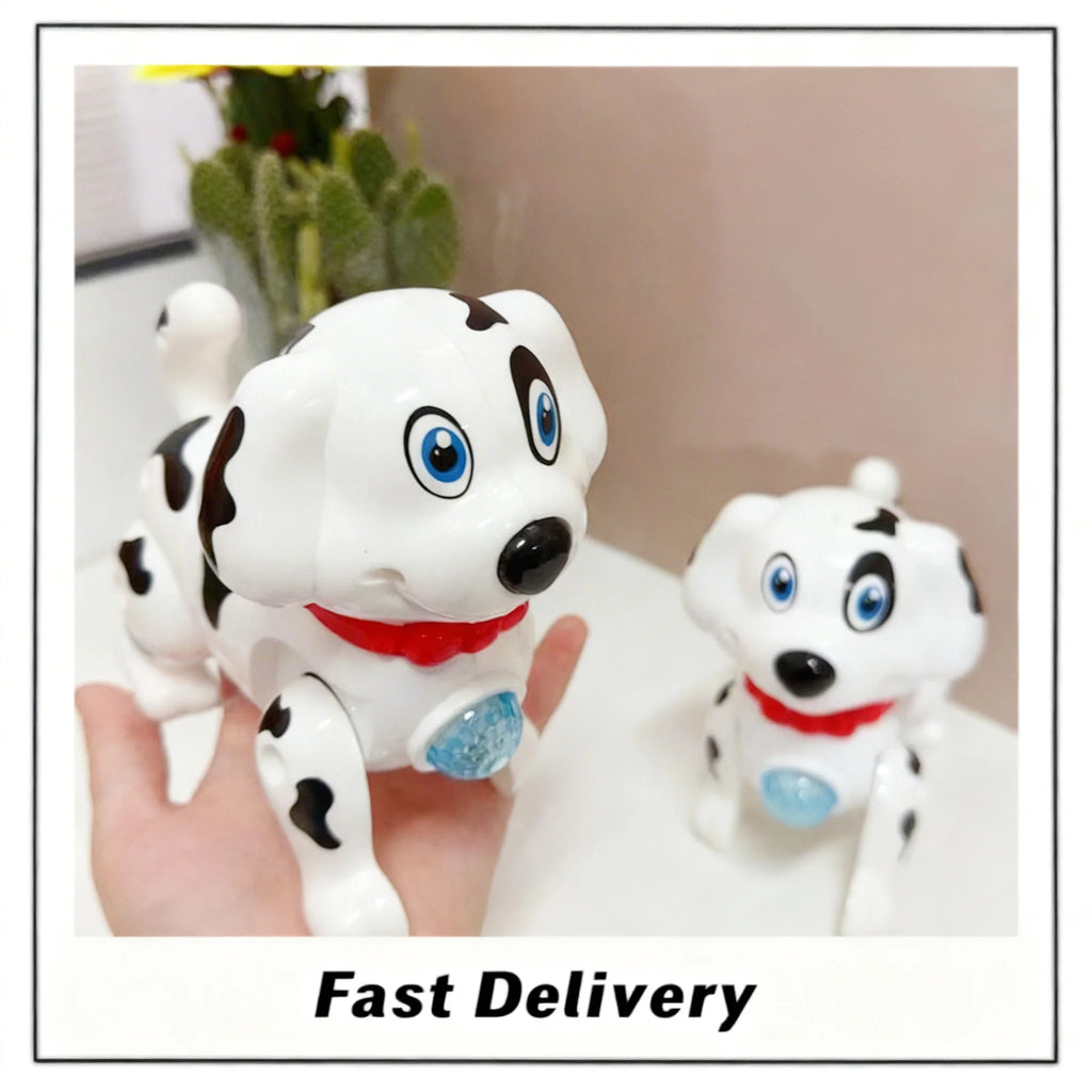 Interactive Electric Dalmatian Toy Dog – Musical Walking Puppy