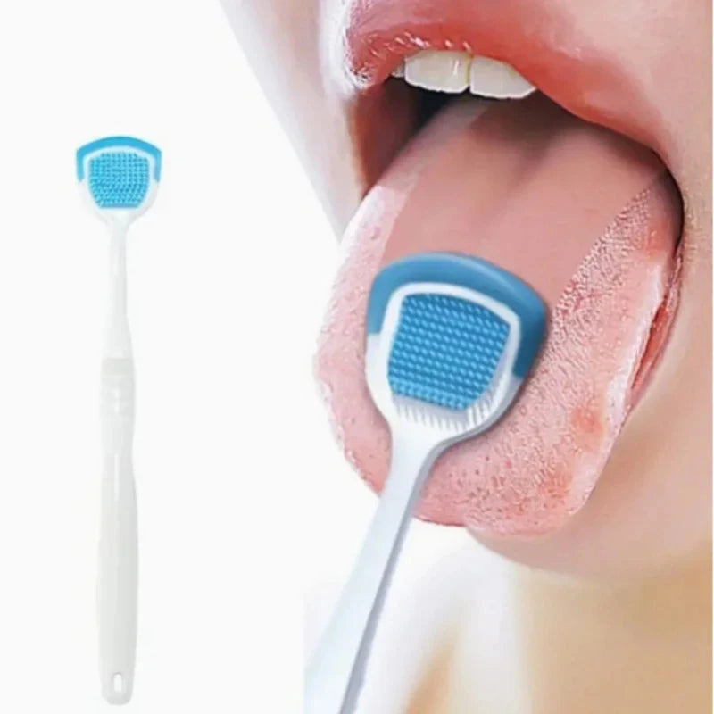 1Pc Tongue Scraper, Adult Oral Care Tool for Reducing Bad Breath and Tongue Cleaning Oasis Select