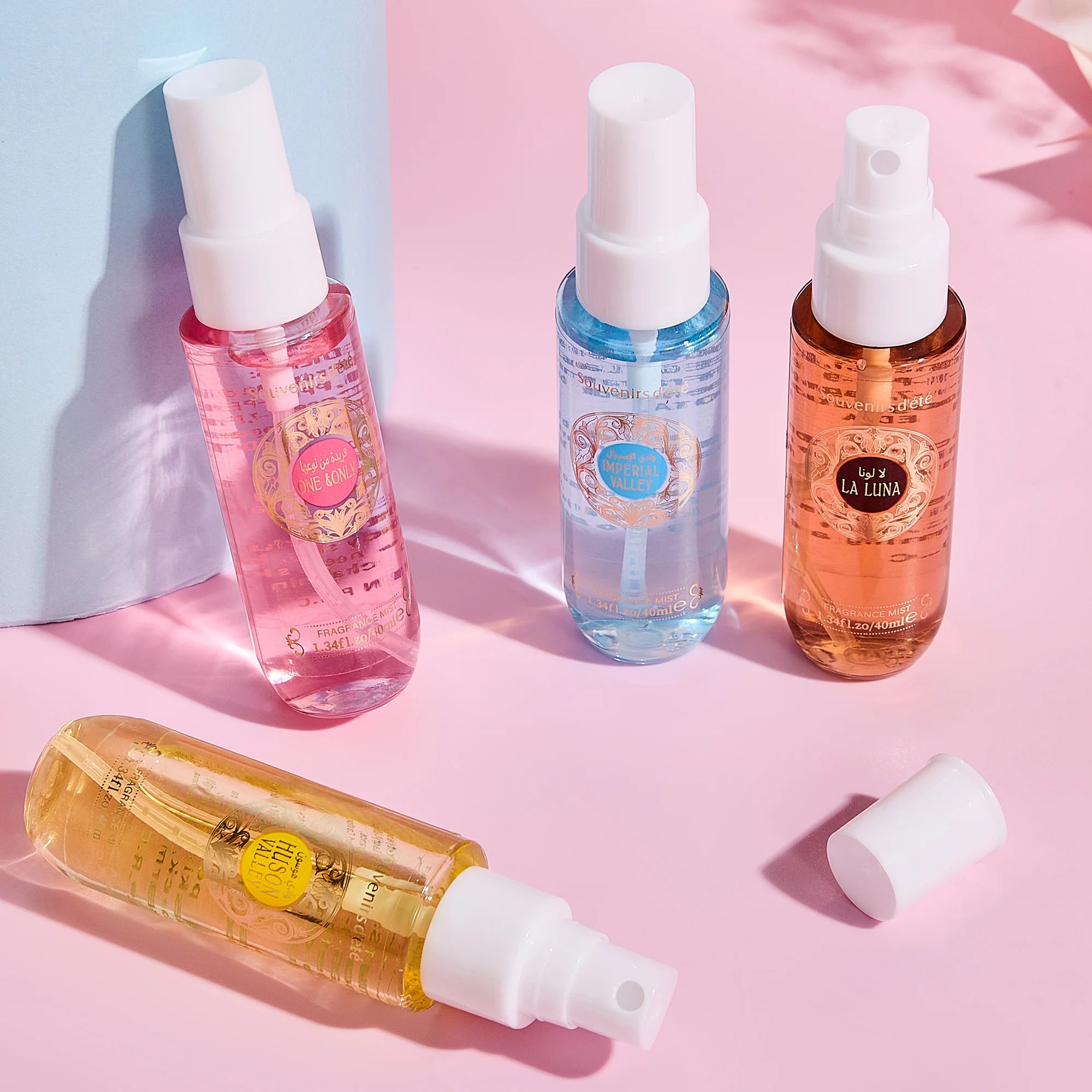 4-Piece Alcohol-Free Women's Body Spray Perfume Gift Set Body Spray Gift Set Oasis Select