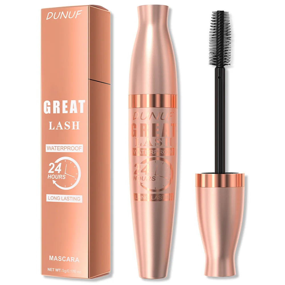 DUNUF 24H Waterproof Mascara – Volumizing & Lengthening