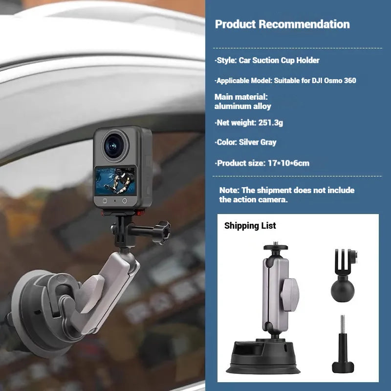 DJI Osmo 360 Accessories Kit – Cage, Glass & Mount