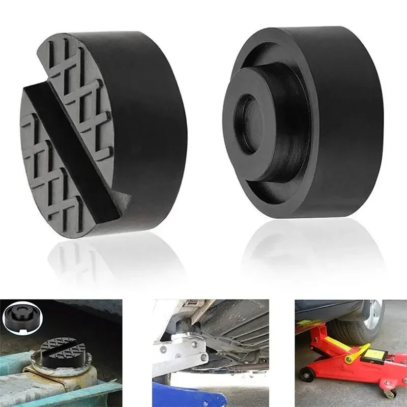 Car Lift Jack Support Stand Rubber Pads Wheel Dolly Slotted Floor Frame Rail Adapter Repair Tools for Lexus Subaru Fiat Volvo Oasis Select