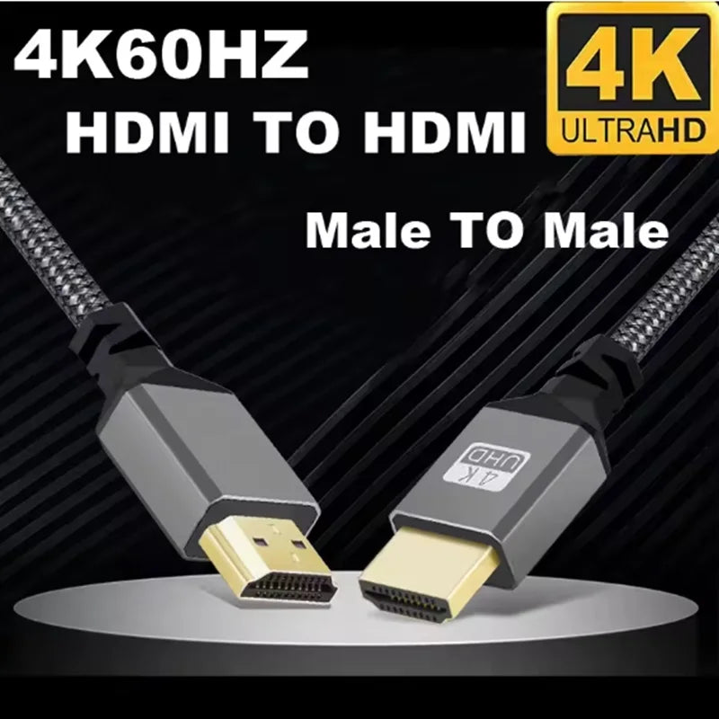 5m 3m 2m 1m 03.m 4K HDTV HDMI cable TV laptop projector PS5 PS4 4K 60HZ 48Gbps HDTV Cable for soft routing Wired laptop cable Oasis Select 1.5m