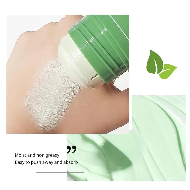 Natural Green Tea Facial Mask Stick Oil Control Mud Cream Hydrating Blackhead Removal Pore Refining Skin Care Oasis Select