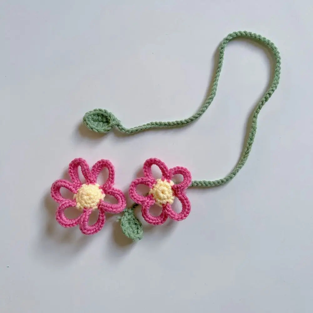 1pc Sunflower Bookmark - Flower Bookmarks For Women Unique Bookmark Handmade Knitted Ideal Gift For Book Lovers Oasis Select 15