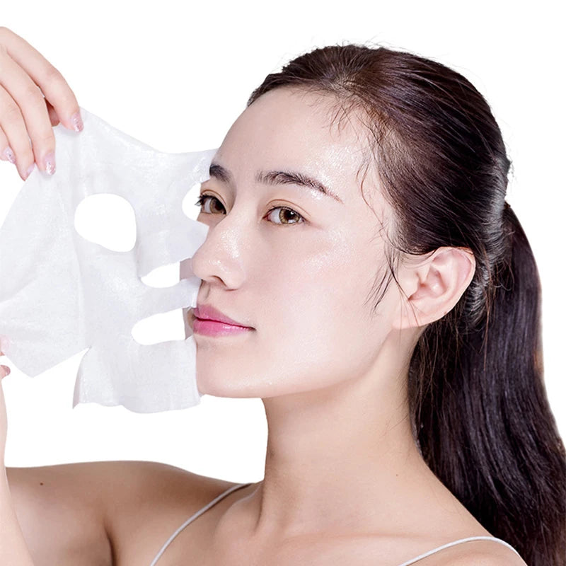 BIOAQUA Vitamin C Face Mask 10-Pack – Brightening & Moisturizing Vitamin C Sheet Mask Oasis Select