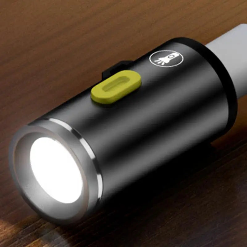 Small LED Flashlights Pocket Flashlight High Lumens Pen Light Waterproof Portable Pocket Lights External Type-c Cable Plug Play Oasis Select