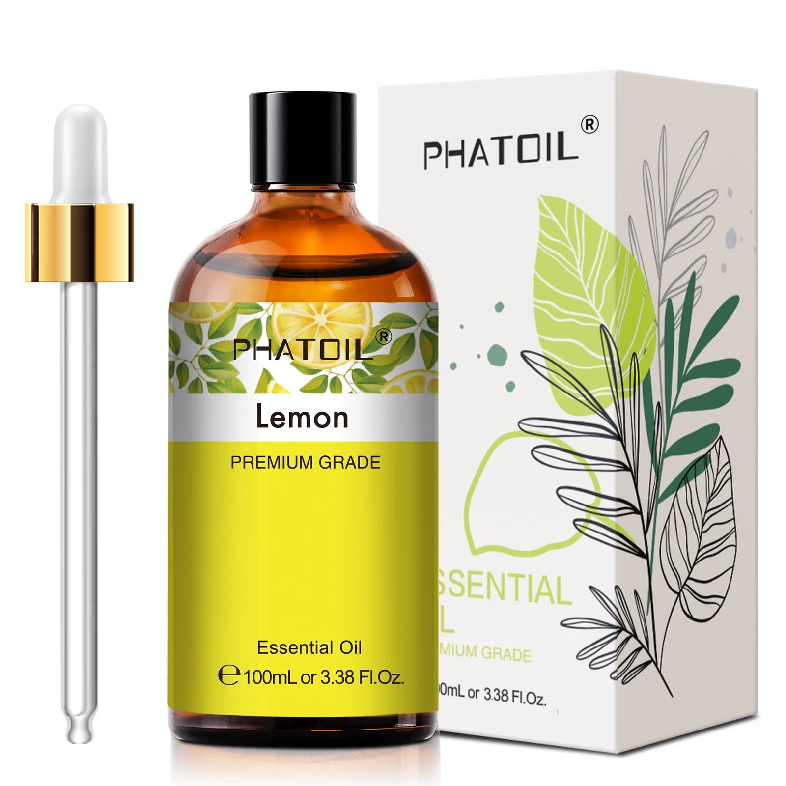 PHATOIL 100ml Pure Essential Oil for Diffuser & Aromatherapy