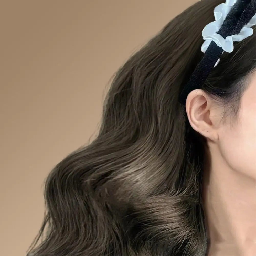 Lovely Polyester Cat Ear Headbands Japanese-Style Photography Props Lolita Hair Hoops Maid Cosplay Hair Accessories Stage Oasis Select