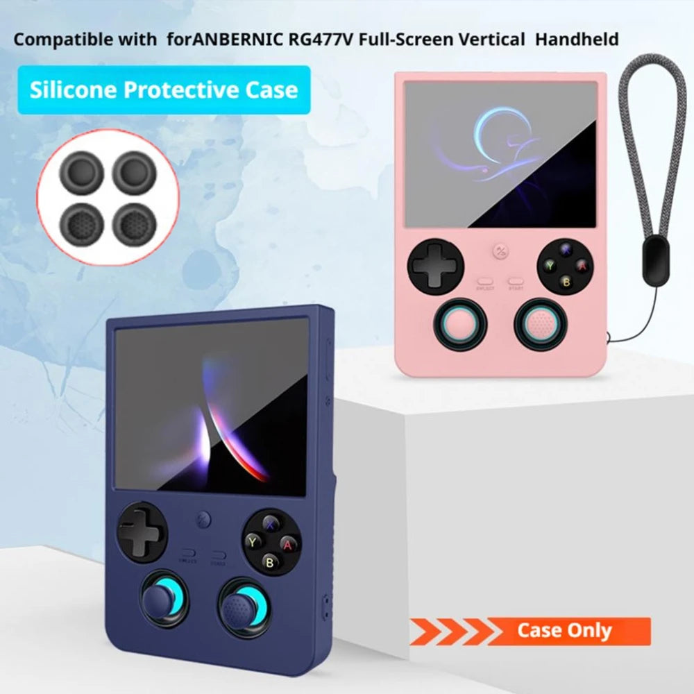 Silicone Case for ANBERNIC RG477V – Shockproof Protective Cover