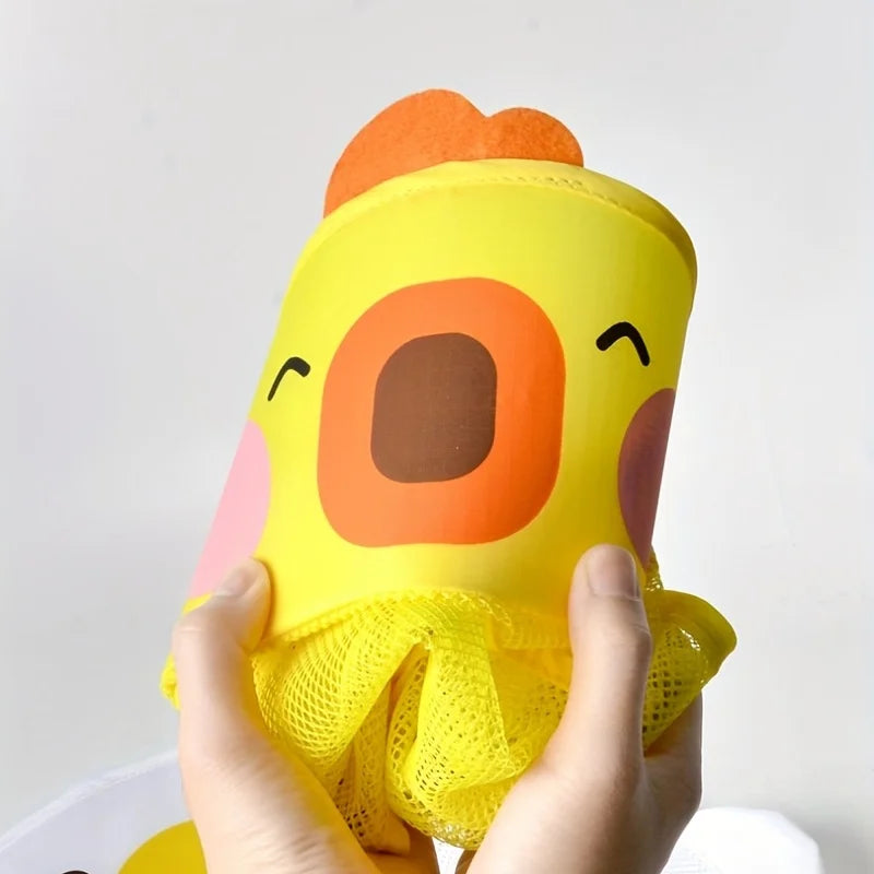 Mesh Baby Bath Toy Storage Bags Sucker Design Baby Bath Organizers for Bathtub Toys Cartoon Animal Cloth Sand Toys Storage Net Oasis Select