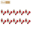 1- Durable Portable Mini Megaphone Clear Voice Broadcast Device Oasis Select Red-10PCS