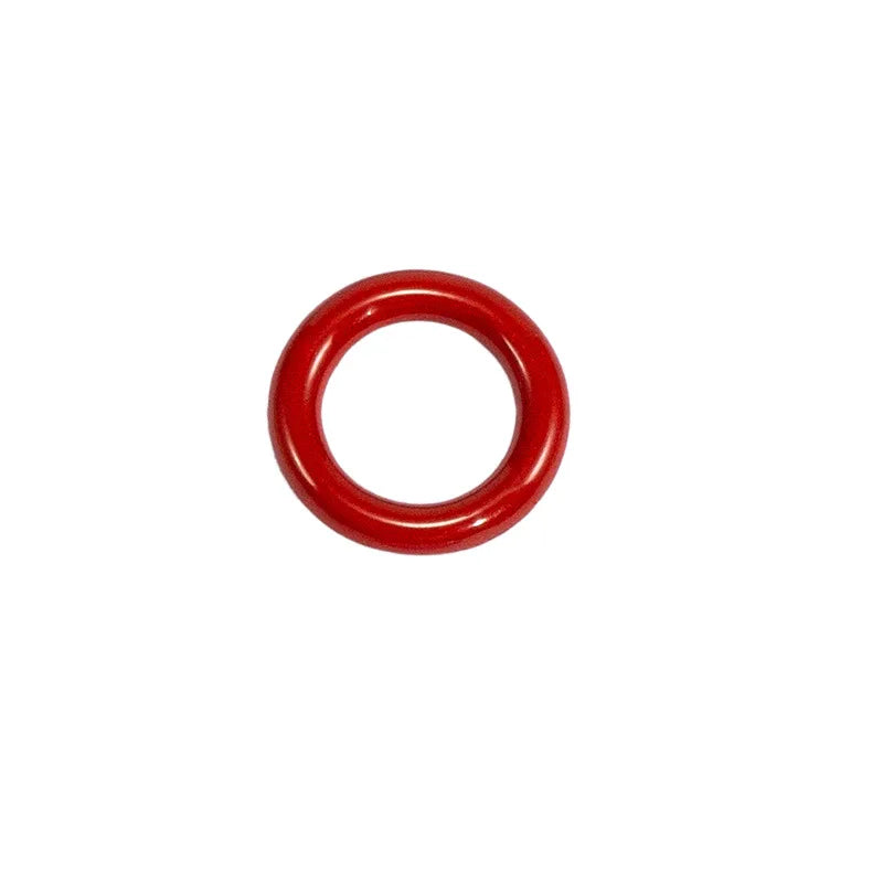 50pcs 9mm Mix Color Soldered Closed Jump Rings Small O Ring Connector for DIY Bracelet Necklace Craft Jewelry Making Oasis Select Red 1.7X9mm