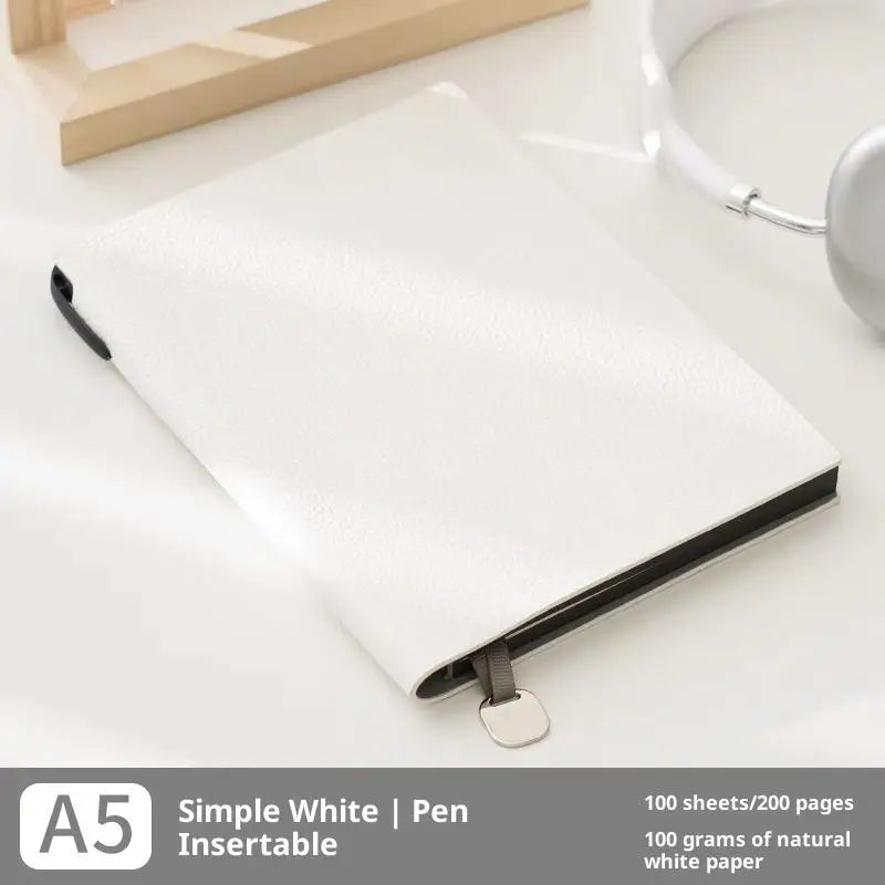 Business Notebook B5 A5 A6 Thick Leatherette Office Notepad Soft