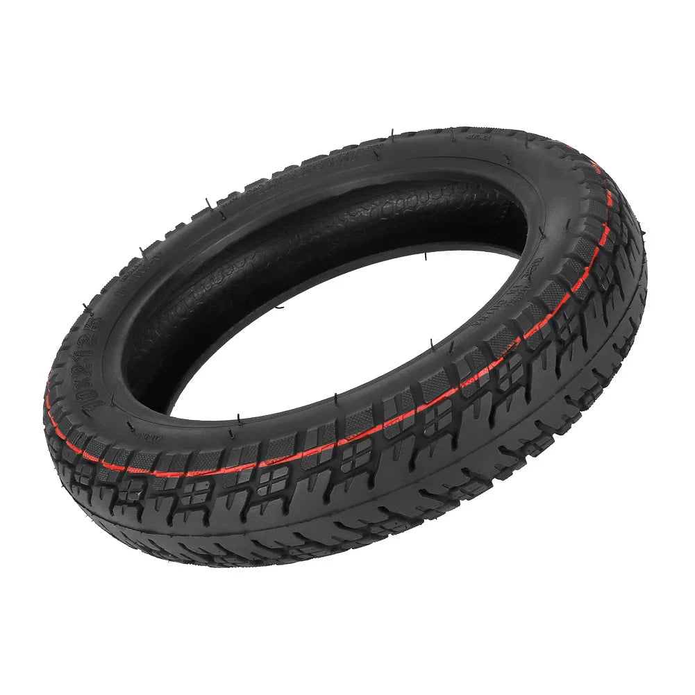 10 Inch 10x2.125 Tubeless Tire Off-Road For Ninebot F20 F30 For F40 Electric Scooter Black Rubber Wheel Outer Tire Oasis Select
