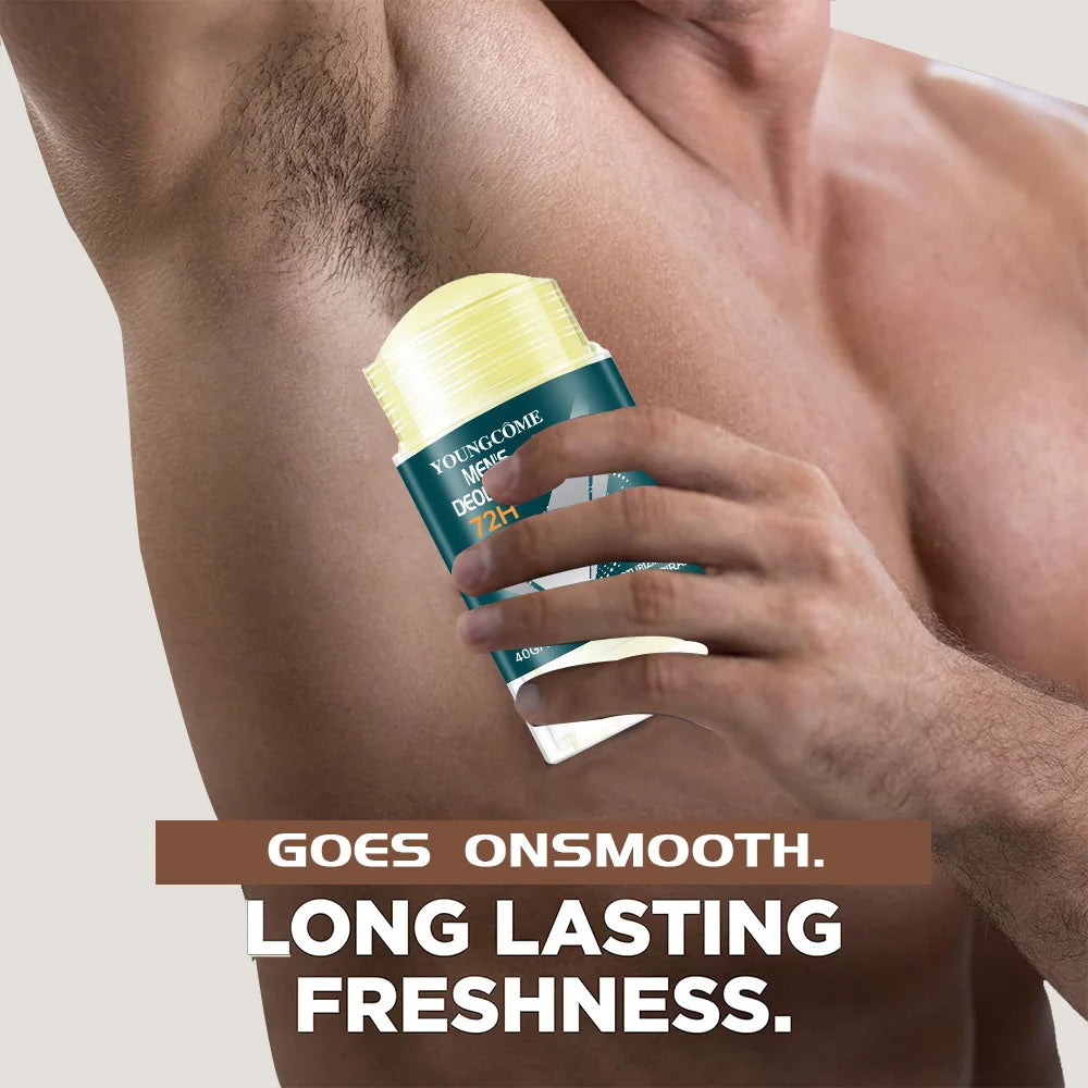 YOUNGCOME Aluminum-Free Deodorant Stick – 72H Odor Control