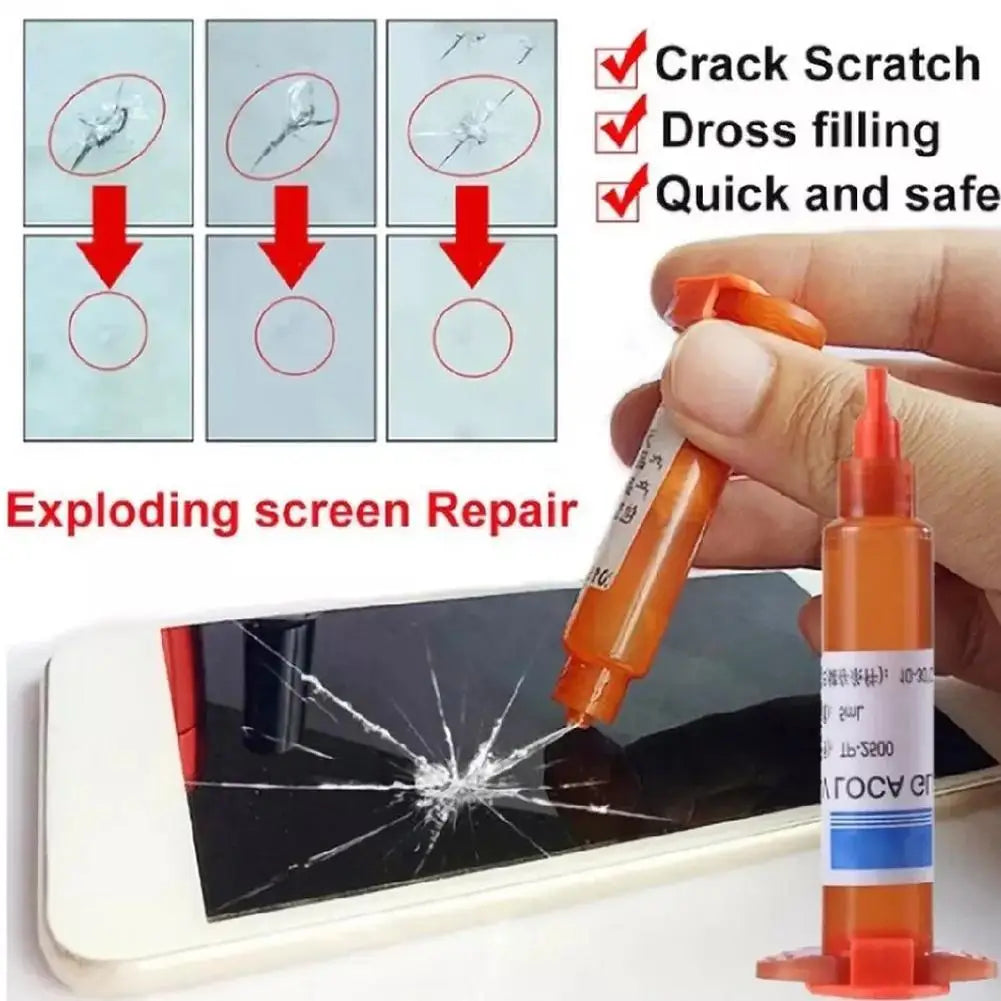 UV Glue Optical Liquid Clear Adhesive TP-2500 5/10ml UV Glue Cell Phone Repair Tool For iPhone Touch Screen Glass Repair Oasis Select