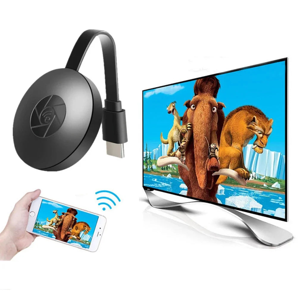 Wireless HDMI Screen Mirror Dongle – 1080P WiFi TV Stick