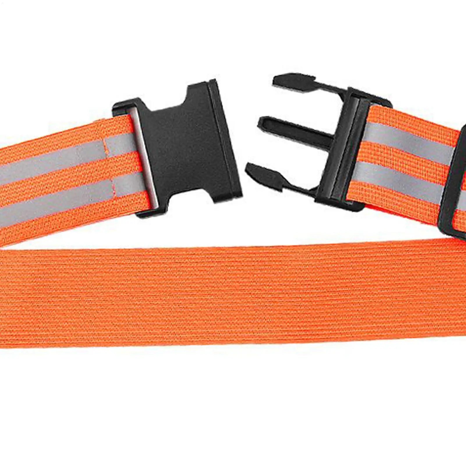 Elastic Reflective Belts fWaist Adjustable Elastic Safety Reflective Belt for Outdoor Running High Visible Night Safety Gear Oasis Select