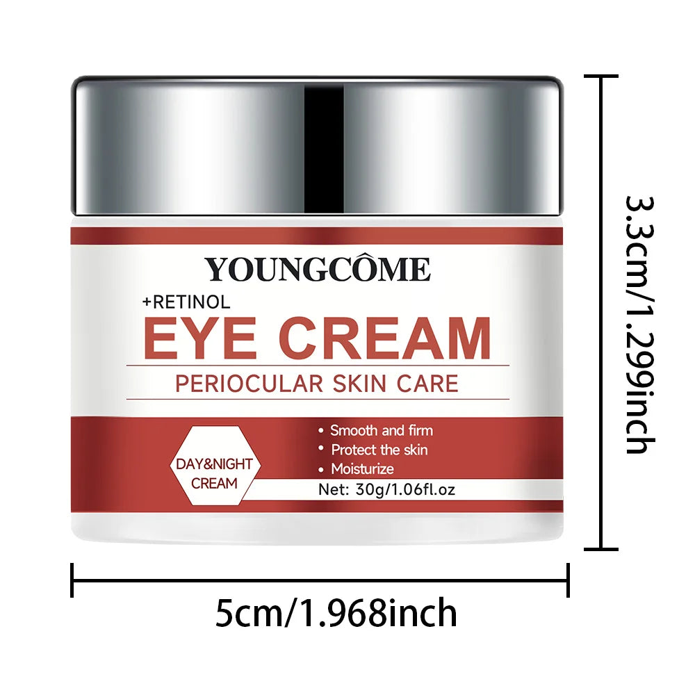 YOUNGCOME Retinol Eye Cream – Firms, Brightens & Moisturizes