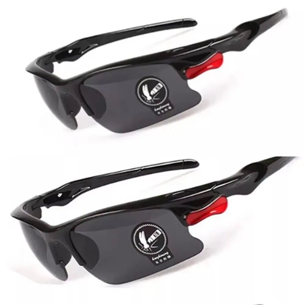 1/2/3/4/5pcs Professional Driving Glasses Polarized Yellow Car Goggles Driving Sunglasses Anti-Glare Vintage Glasses Accessories Oasis Select 2pcs Black
