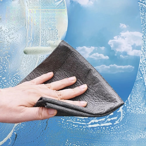 10Pcs Thickened Magic Cleaning Cloth Microfiber Glass Clean Towel Reusable Washable Lint-free Cleaning Rags for Kitchen Glass Oasis Select