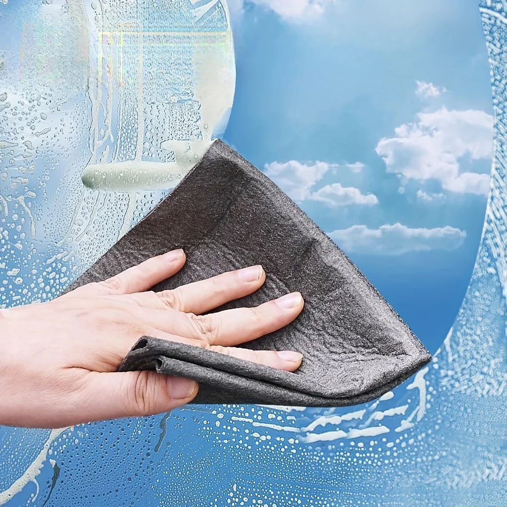 10Pcs Thickened Magic Cleaning Cloth Microfiber Glass Clean Towel Reusable Washable Lint-free Cleaning Rags for Kitchen Glass Oasis Select