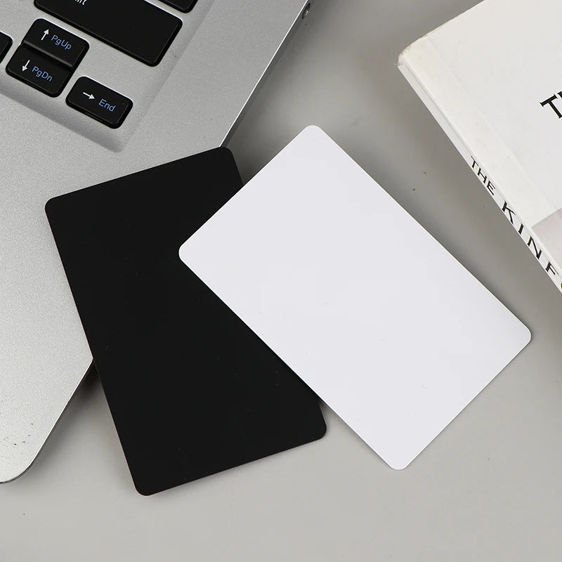 Hot Sale 5/10Pcs NFC215 Black White Cards Rewritable NFC NT-AG215 PVC Cards Blank Easy Convenient Programmable NFC Business Card Oasis Select