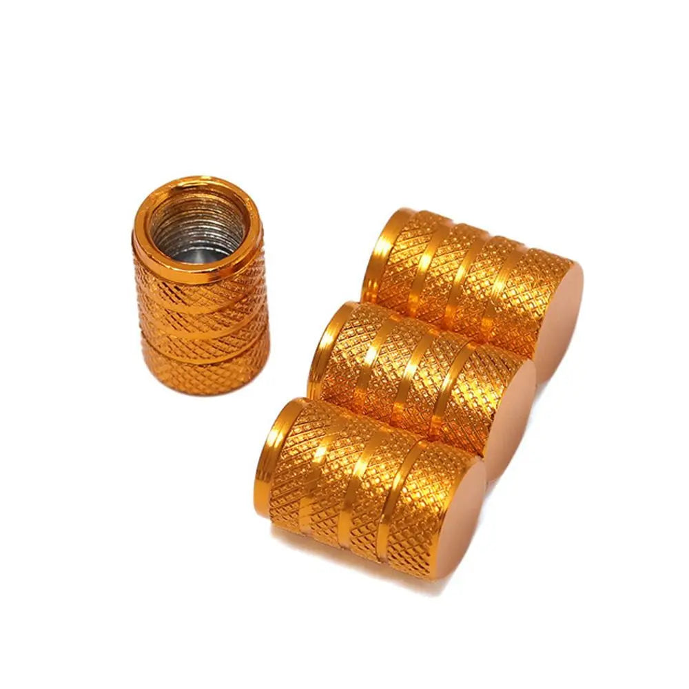 Cap Tyre Valve Cap Bike Air Valve Caps Wheel Tire Valve Cap Universal Tire Valve Protector Bicycle Cap Bicycle Tire Valve Oasis Select Gold