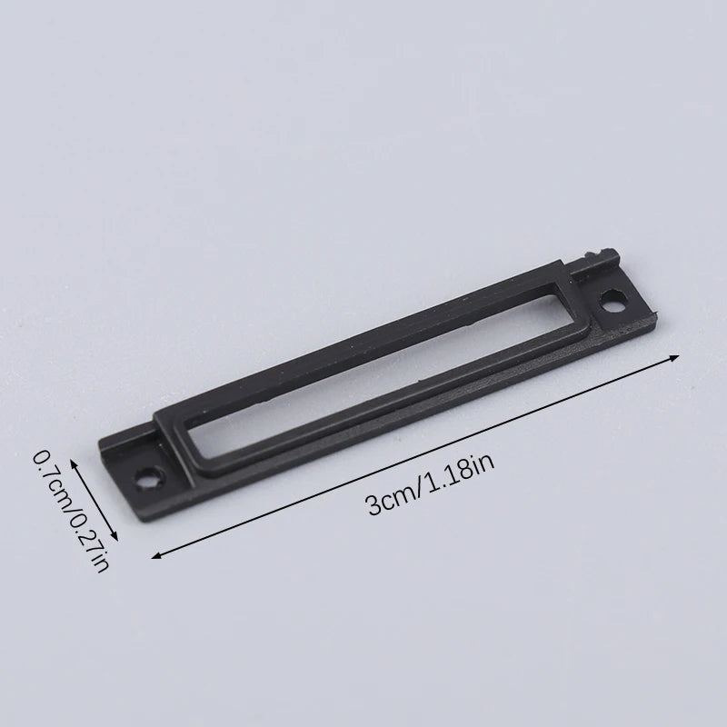 White And Black Plastic Bottom USB Dock Port Bezel Bracket For 6th 7th Classic 80gb 120gb 160gb Oasis Select