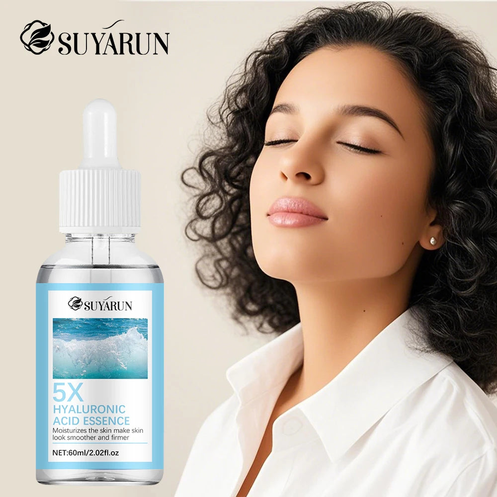 SUYARUN Hyaluronic Acid Face Serum for Women/Men, Hydrating Anti-Aging Moisturizer, Fast-Absorbing Deep Hydration, All Skin Type Oasis Select