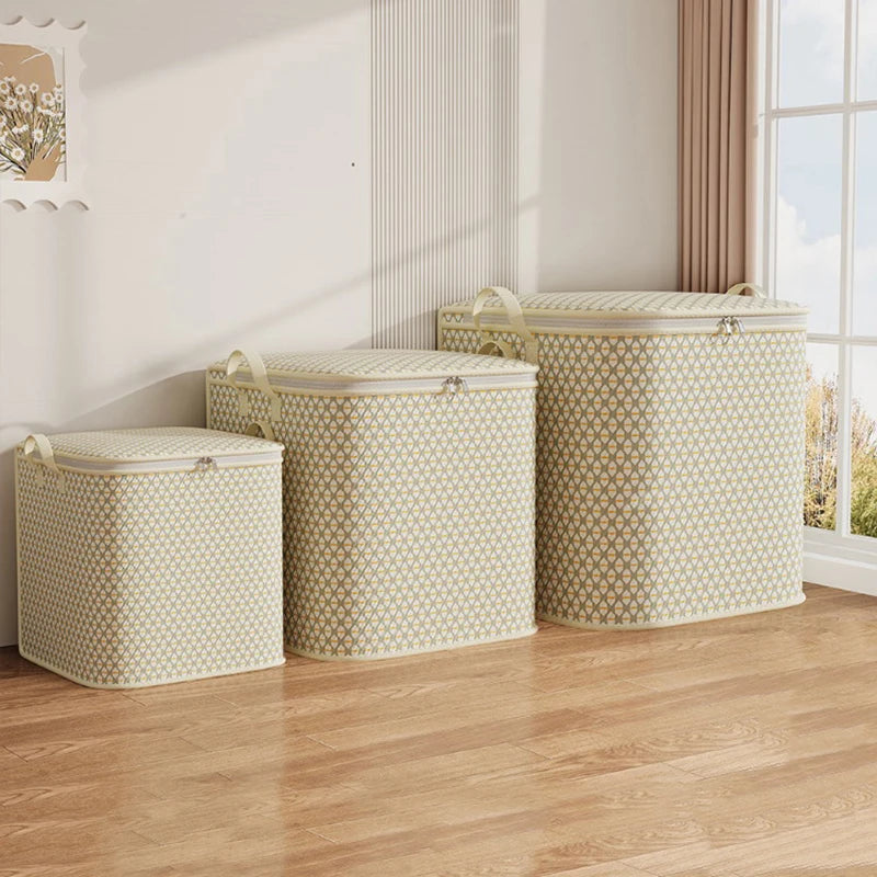 Extra Large Under Bed Storage Bag | Zippered Bedding Organizer