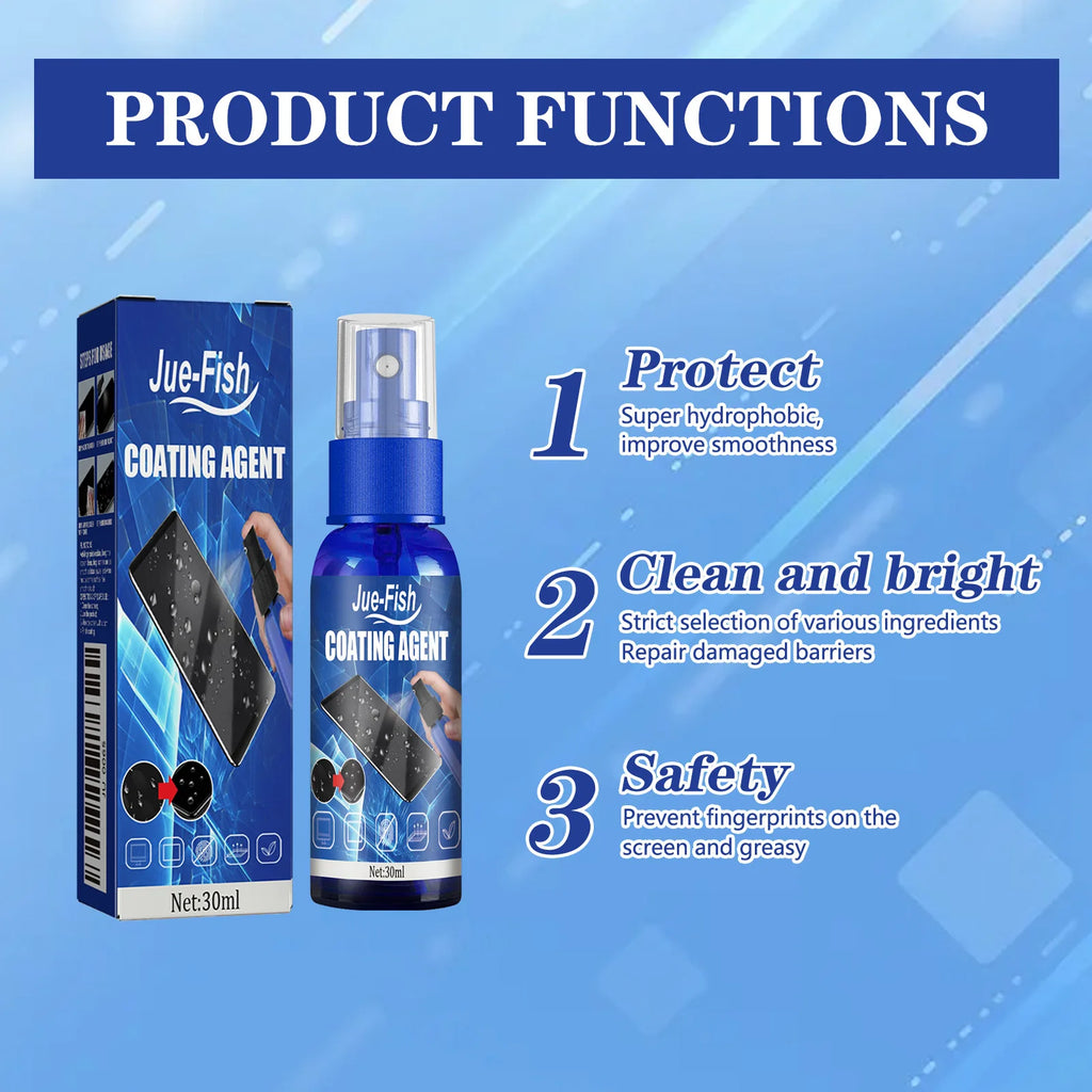 Coating Liquid Protection Phone TV Electronic Screen Clean Stain Brighten Prevent Fingerprint Scratch Screen Protection Liquid Oasis Select