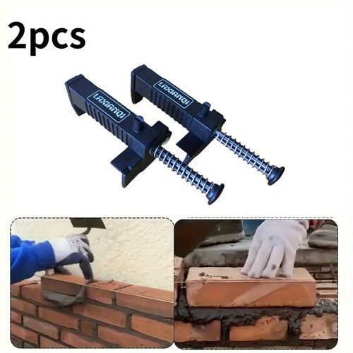 2-Pack Brick Line Clips – Leveling Wire Clamp Masonry Tool Masonry Line Tool Oasis Select