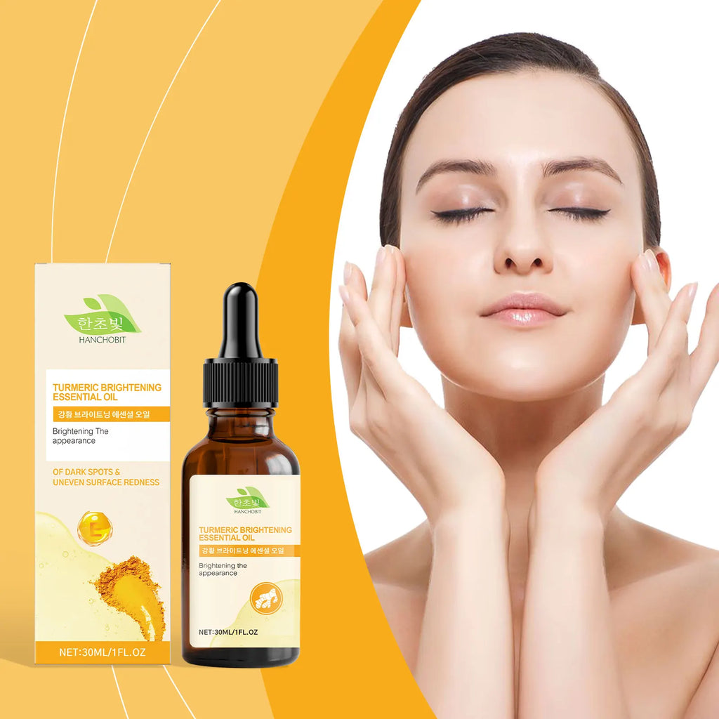 Turmeric Brightening Essential Oil - For Brightening Complexion, Enhancing Radiance, Gentle Improvement, Soothing & Daily Facial Oasis Select