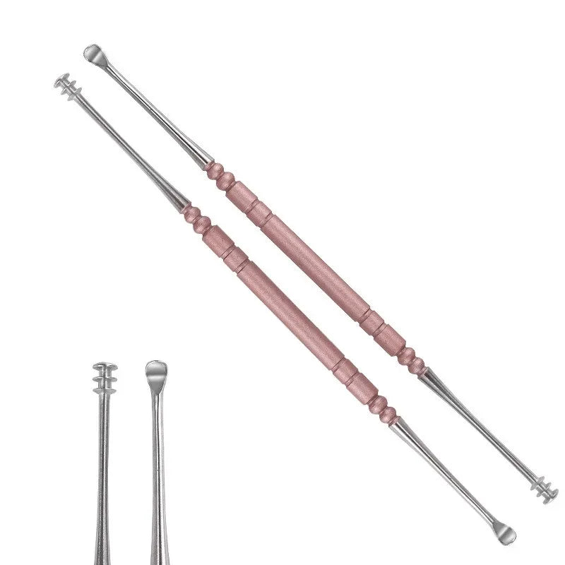 Stainless Steel Ear Wax Remover & Ear Massage Earpick Tool Ear Care Tool Oasis Select