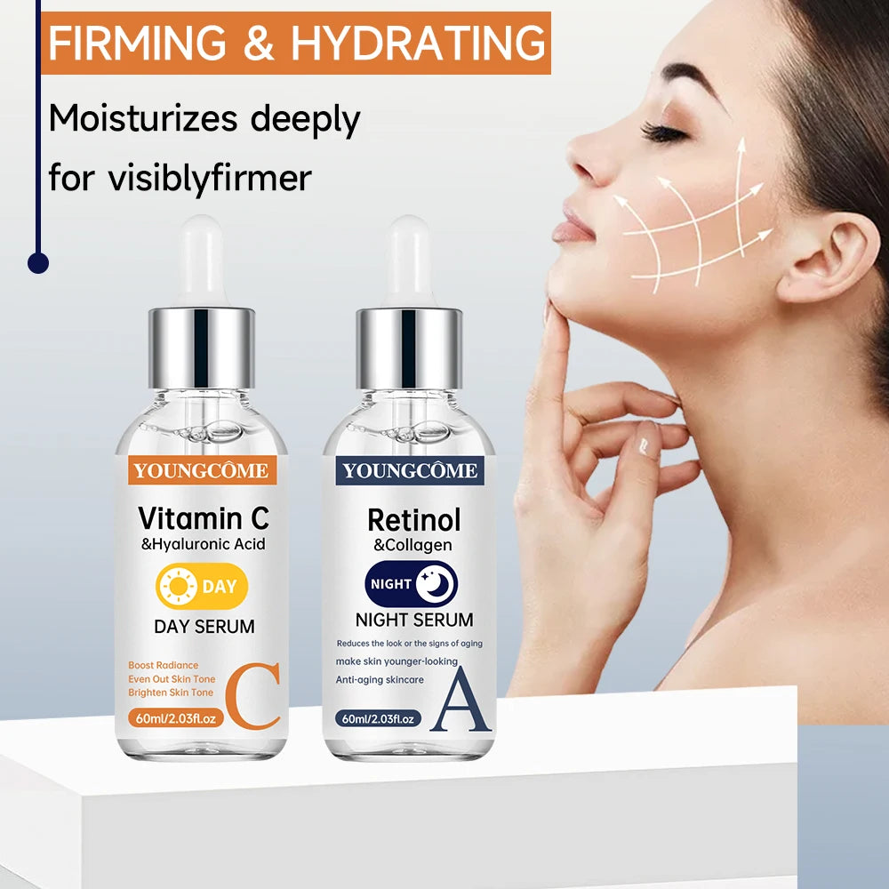 Vitamin C & Retinol Face Serum – Brightening & Firming 40/60ml