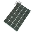 Self Adhesive Furniture Leg Feet Protector Pad Chair Leg Pad Anti-Skid Scratch DIY Resistant Furniture Feet Floor Protector Pads Oasis Select 48Pcs