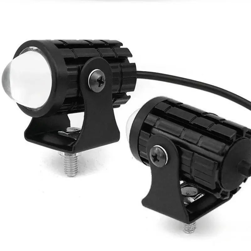 1/2PCS Motorbike LED Spotlights, Dual Color Universal Mini Driving Light for Truck & Off-road Oasis Select