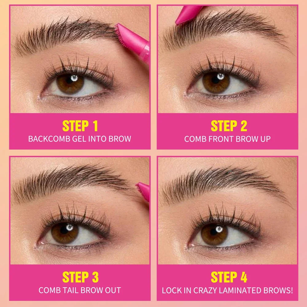 Eyebrow Gel Long-lasting Fixed Eyebrow Waterproof Quick-dry Hose Transparent Eyebrow Gel Makeup Eye Makeup Oasis Select