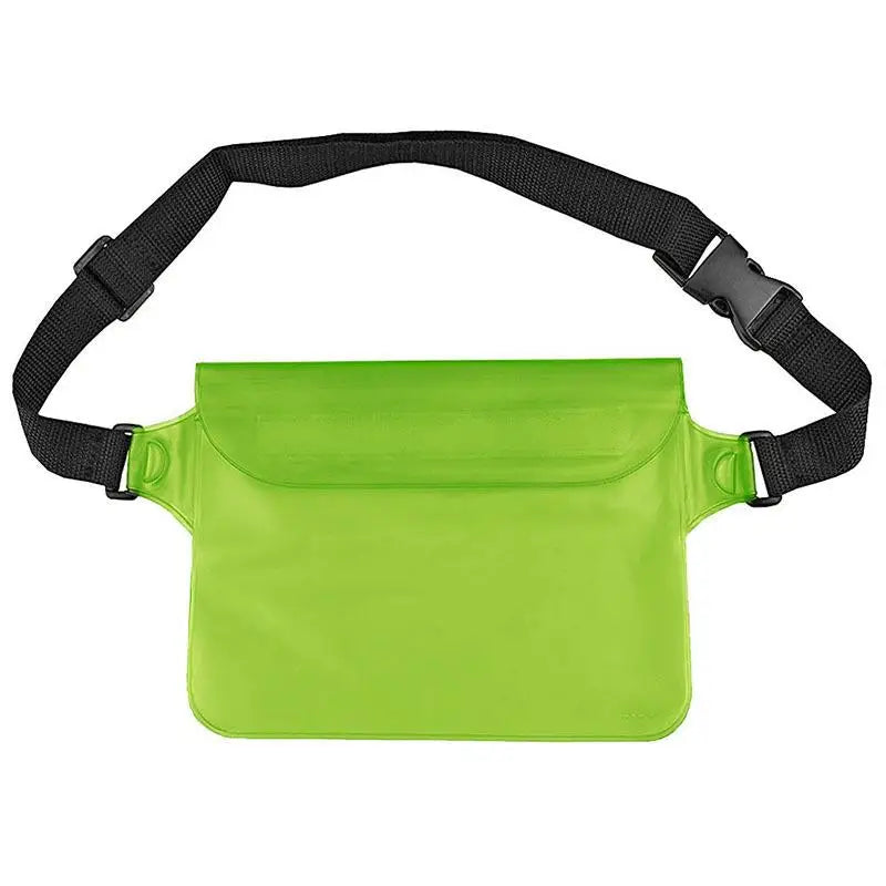 Waterproof Bag Hold ID's Credit Cards Keys Cell Phone Underwater Pouch Waist Pack Fanny Swimming Beach Dry Pouch Case Oasis Select C
