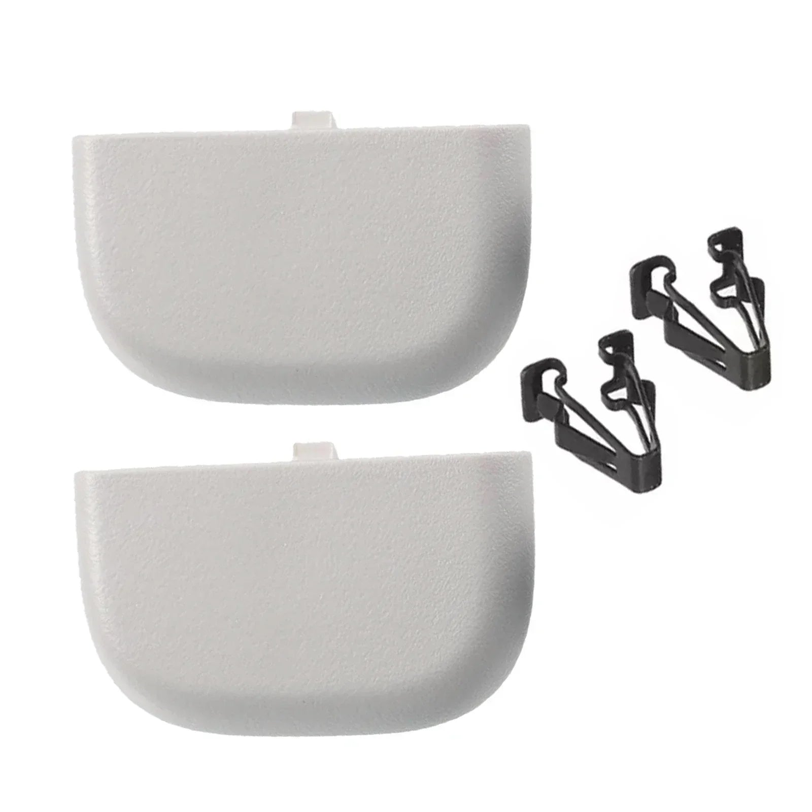 Sun Visor Cap Clip 2 Pcs DS7Z4273AA DS7Z9904132A Compatible For Ford For Fusion 2014 2016 Replacement Sun Visor Oasis Select Gray China Mainland