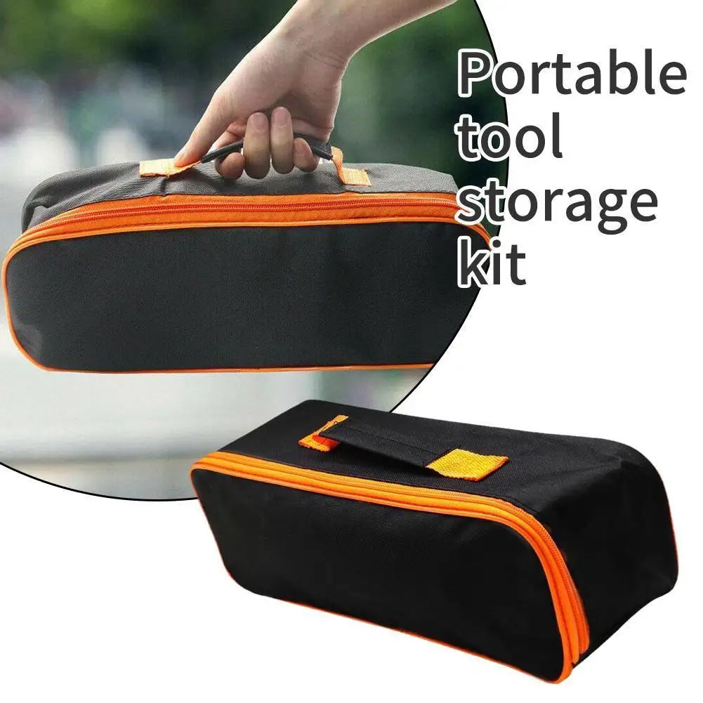 3 Sizes Tool Pouch With Zipper,Tool Bag For Screw Plier Wrench Screwdriver Mechanic Car Vacuum Hand Power Tool Storage Organizer Oasis Select