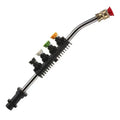 Pressure Washer Extension Wand 30° Curved For Karcher And Lavor 1/4" Quick Connect Power Lance Extension Wand With 5 Nozzles Oasis Select 2