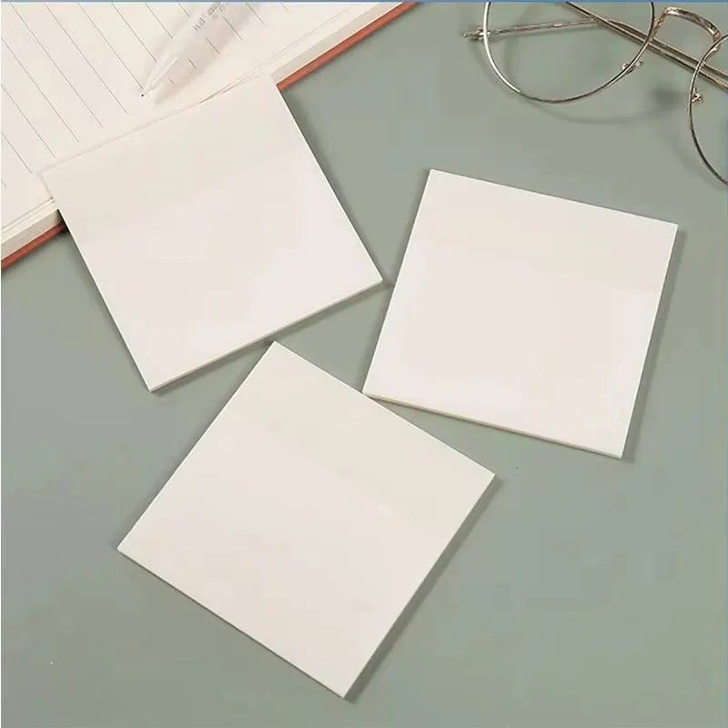 50/250Sheets Transparent Sticky Notes Scrapes Stickers Note Pads Posted It Paper Clear Notepad School Stationery Office Supplies Oasis Select