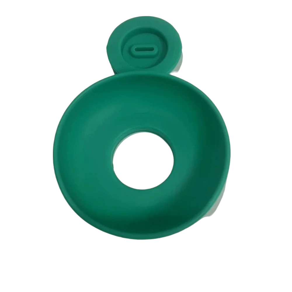 Portable Silicone Anti-Drip Ice Cream Holder Anti-Flow Mess Free Ice Cream Protector Drip Proof Ice Cream Tray Ice Lolly Oasis Select Green